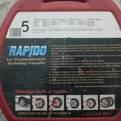 Square chaines   neige rapido  4 