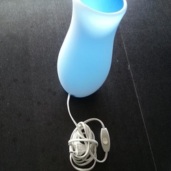 Square lampe bleue ikea  5 