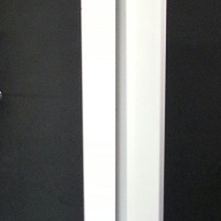 Square lampe halog ne n on en aluminium  1 