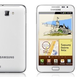 Square samsung galaxy note white