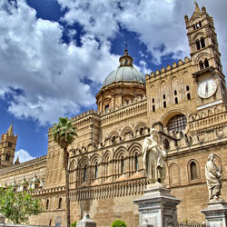 Square cattedrale palermo