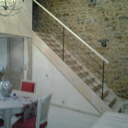 Square escalier vers la chambre