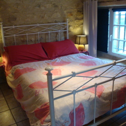 Square chambre lit double