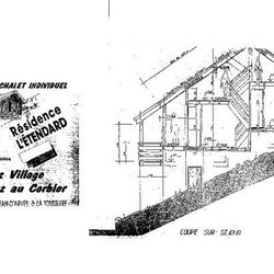 Square plan chalet
