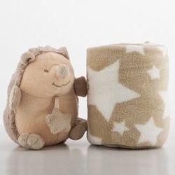 Square couverture pour bebe avec peluche22