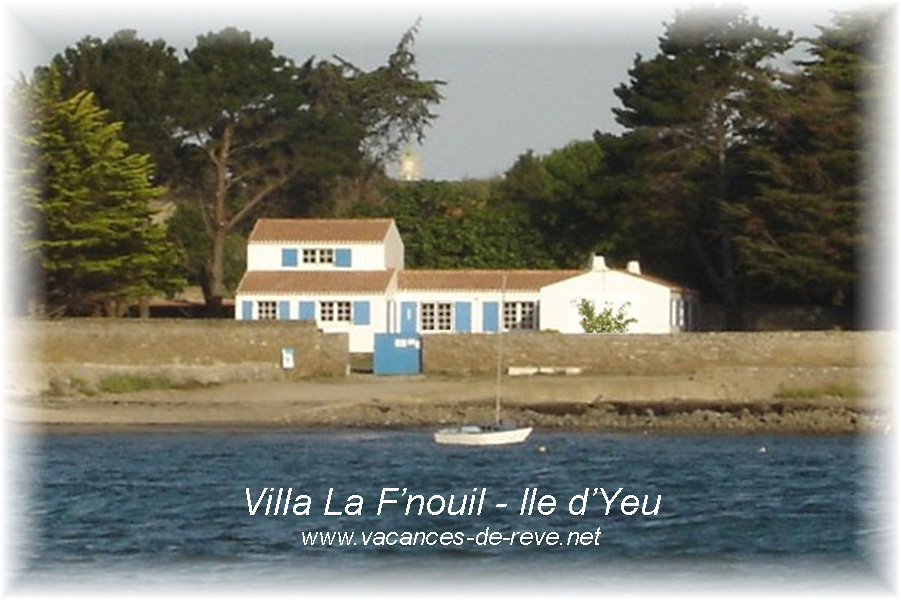 Villa la f nouil ile d yeu www vacances de reve net
