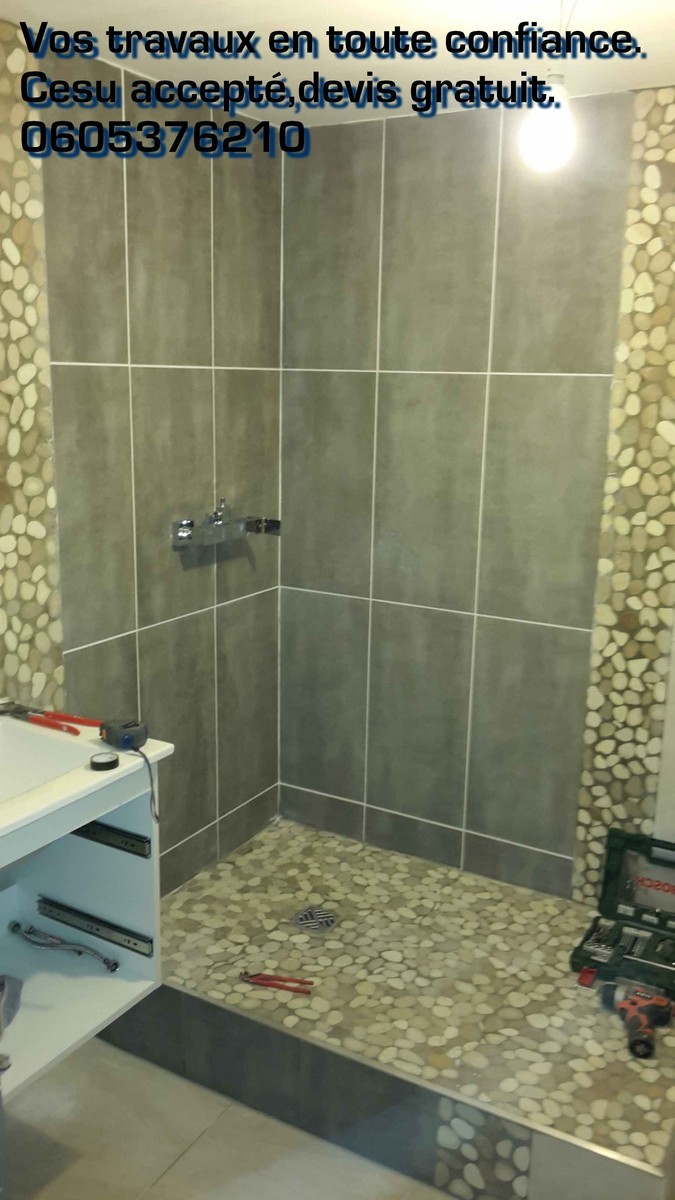 Travaux douche devis gratuit