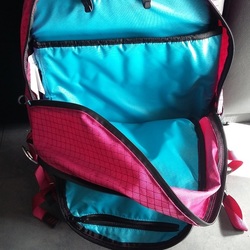 Square sac   dos quechua e25 pink  2 
